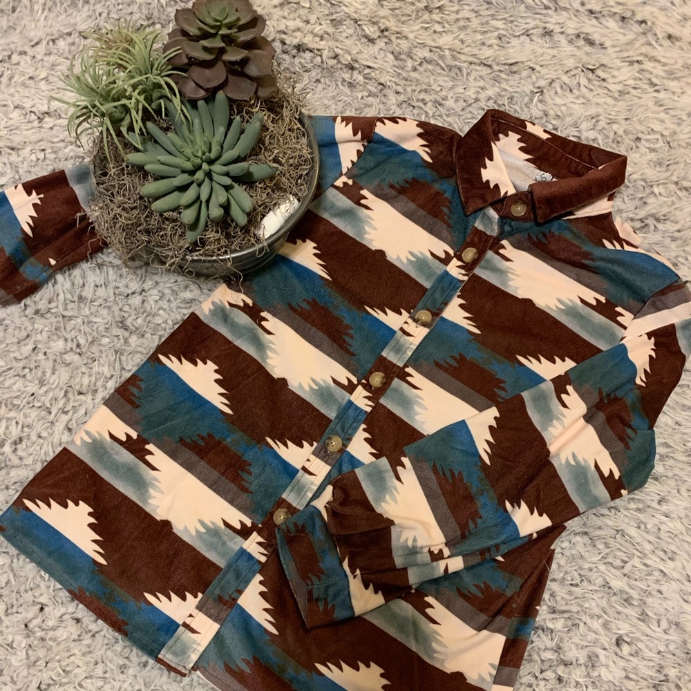 Button up western shirt